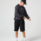 VV SPRAY CREW : BROWN BLACK PLAID