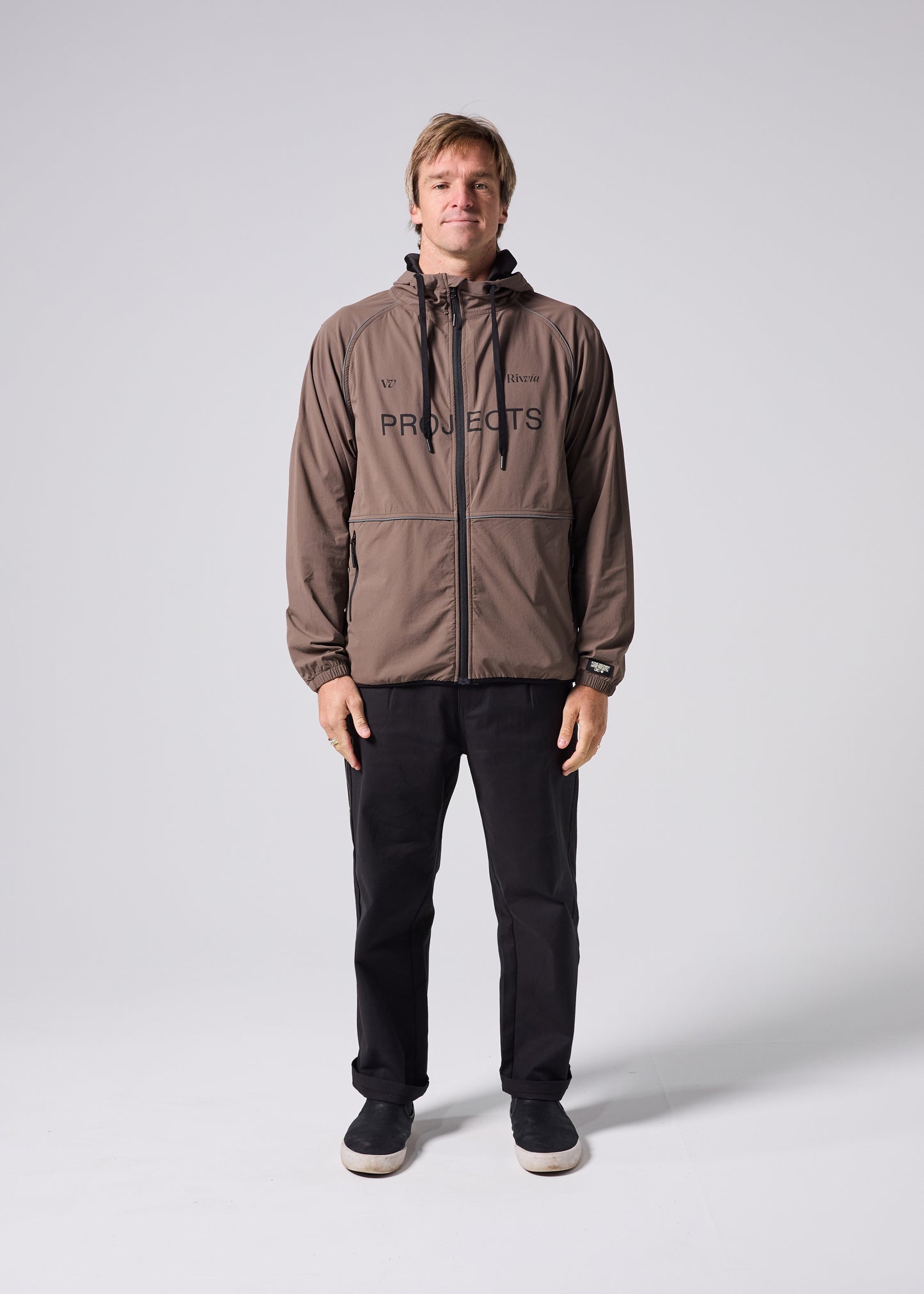 PROJECTS SPRAY JACKET : BROWN