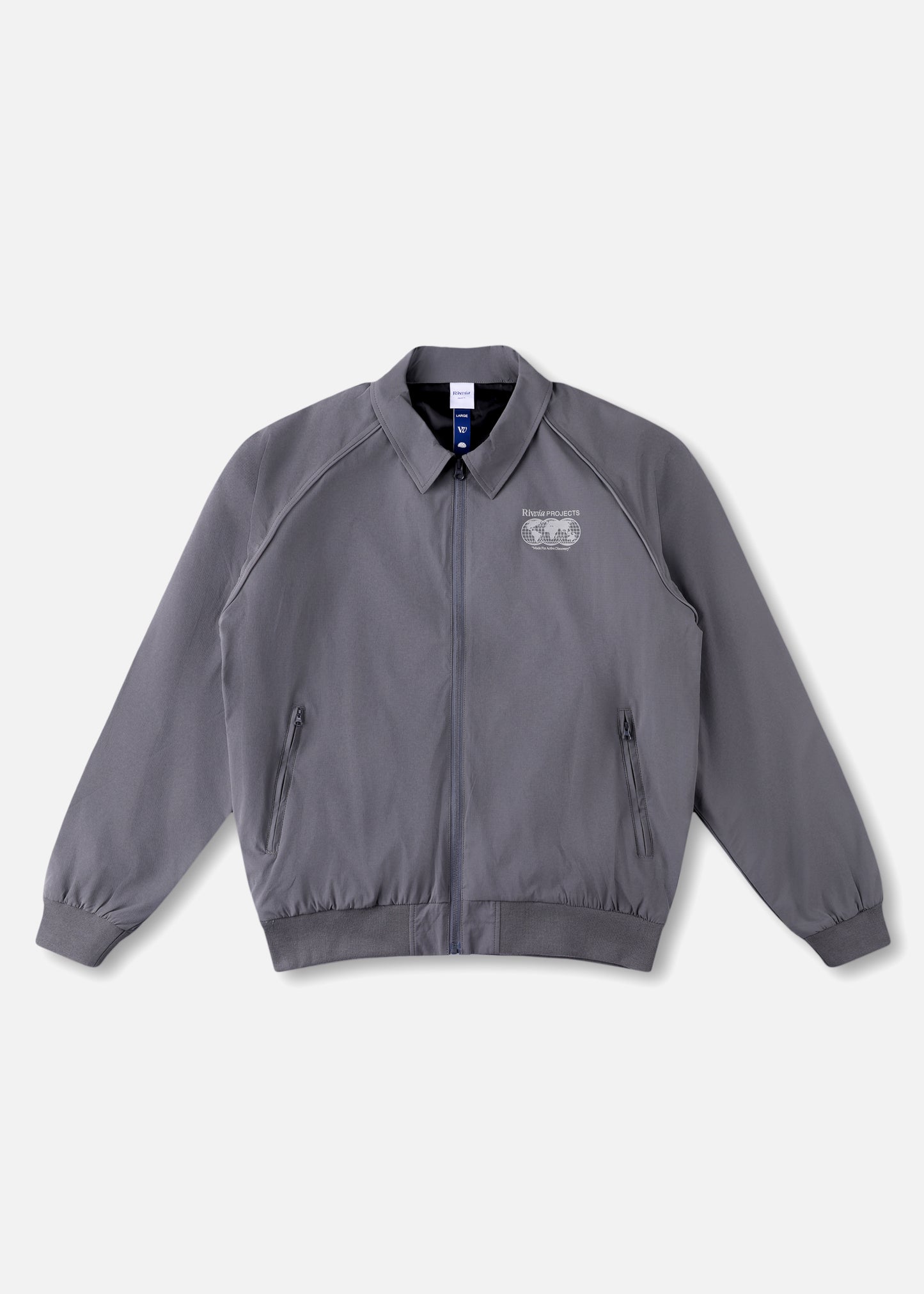 WORLD CONNECTION CLUB JACKET : GREY