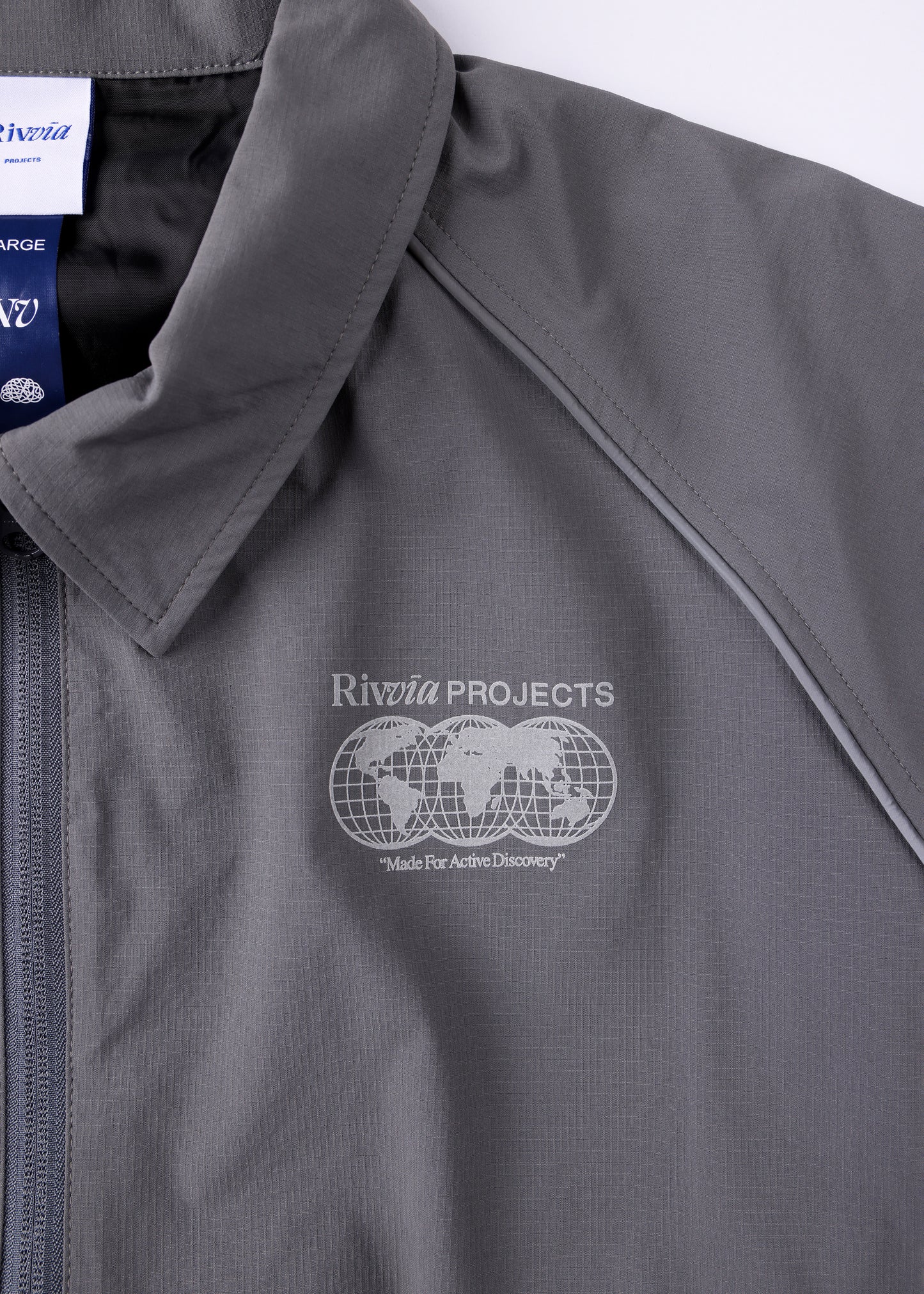 WORLD CONNECTION CLUB JACKET : GREY