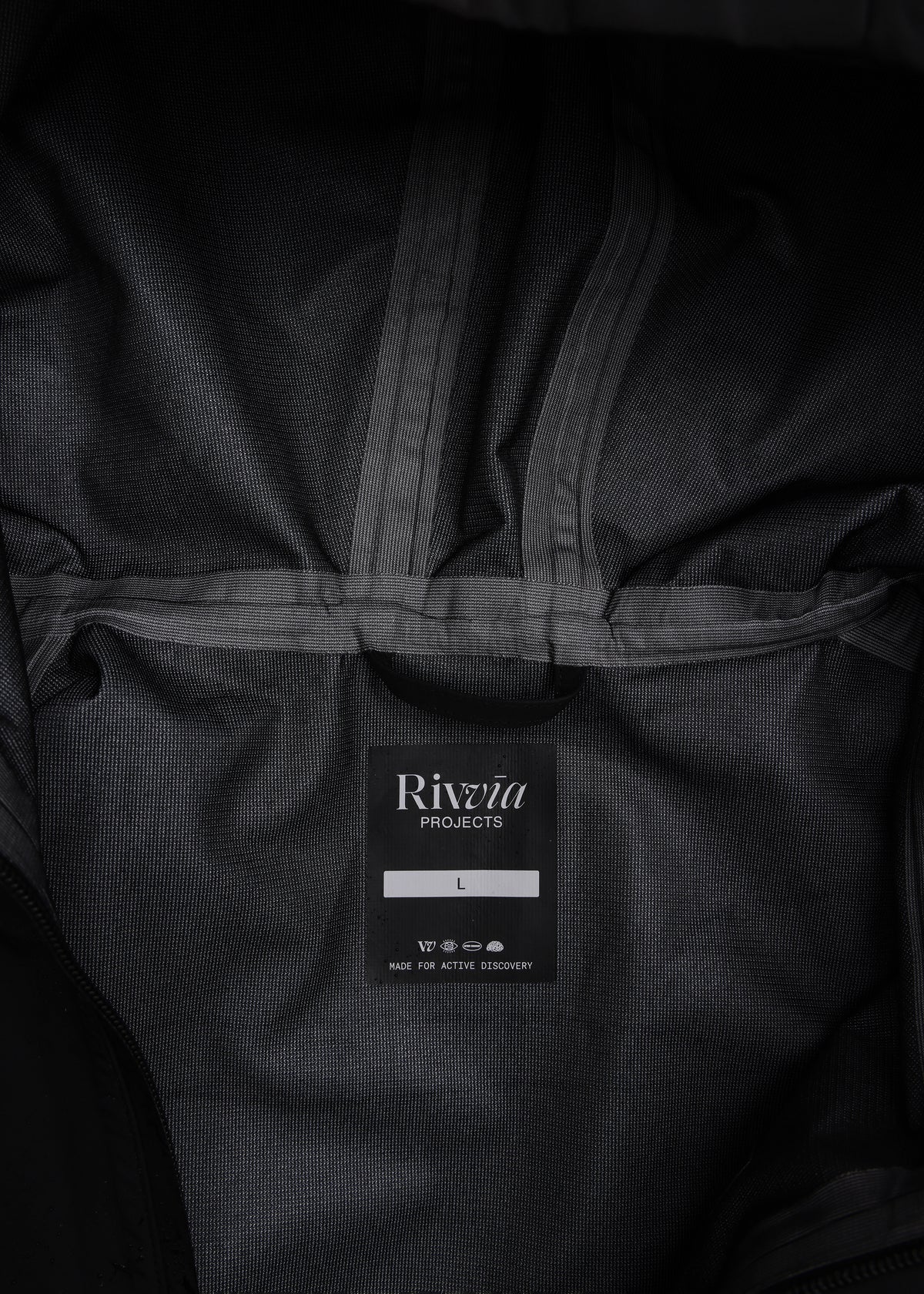 DISCOVERY WATERPROOF JACKET : BLACK