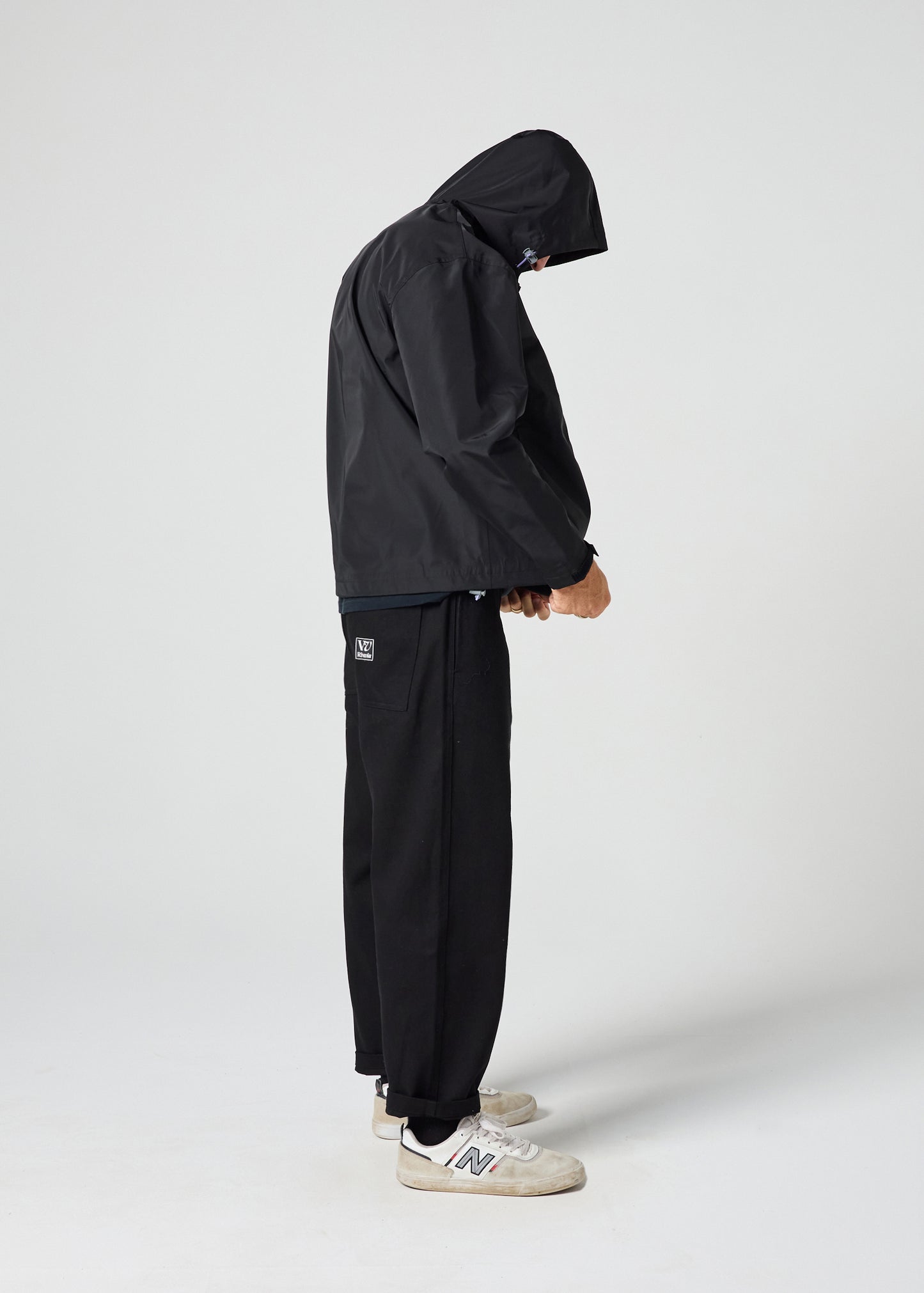 DISCOVERY WATERPROOF JACKET : BLACK