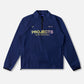 PROJECTS 1/4 ZIP SPRAY JACKET : BLUE