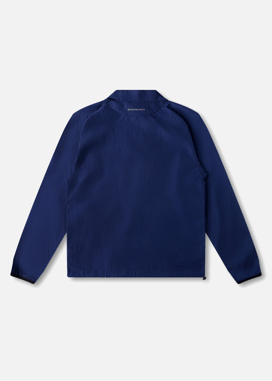 PROJECTS 1/4 ZIP SPRAY JACKET : BLUE