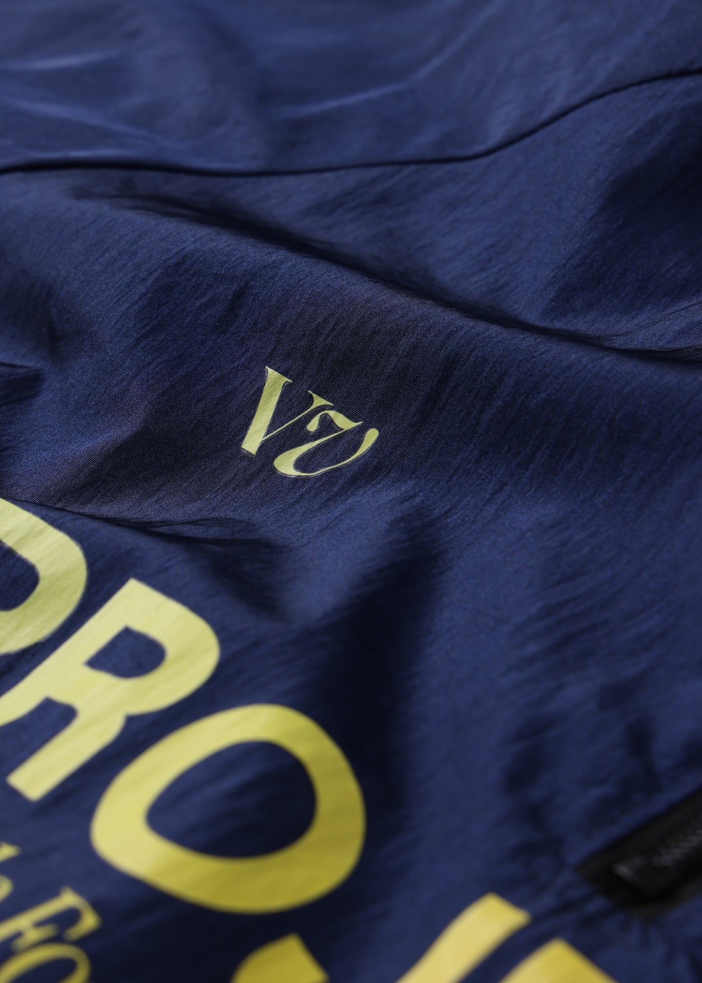 PROJECTS 1/4 ZIP SPRAY JACKET : BLUE