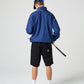 PROJECTS 1/4 ZIP SPRAY JACKET : BLUE