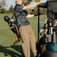 RPL SS POLO : BROWN BLACK PLAID
