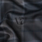 RPL SS POLO : BROWN BLACK PLAID