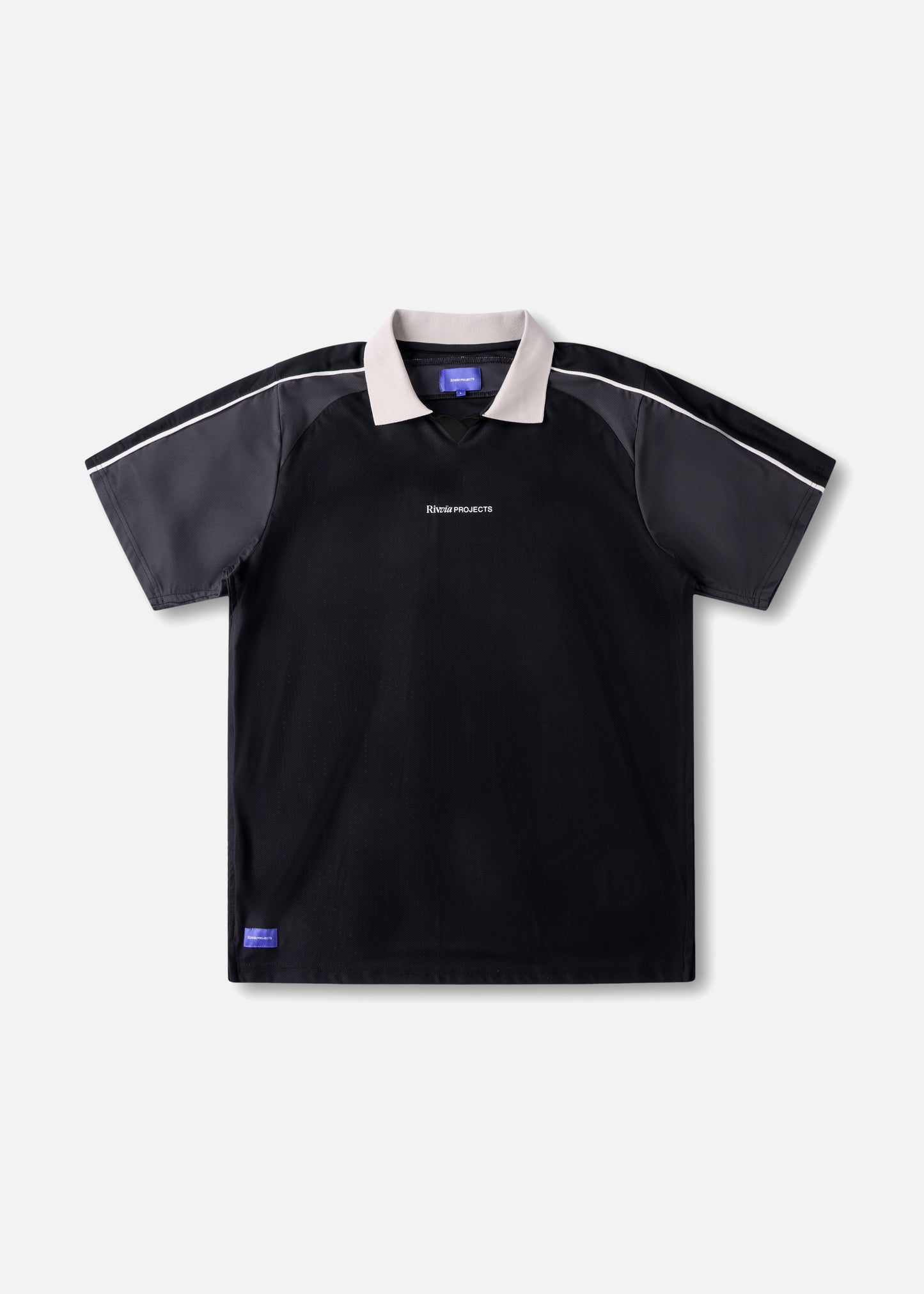 PASSAGE POLO : BLACK CHARCOAL