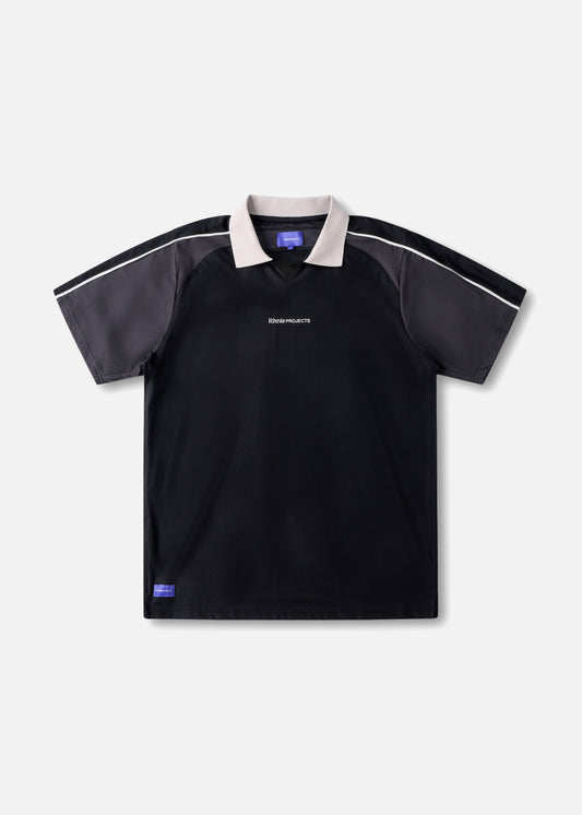 PASSAGE POLO : BLACK CHARCOAL