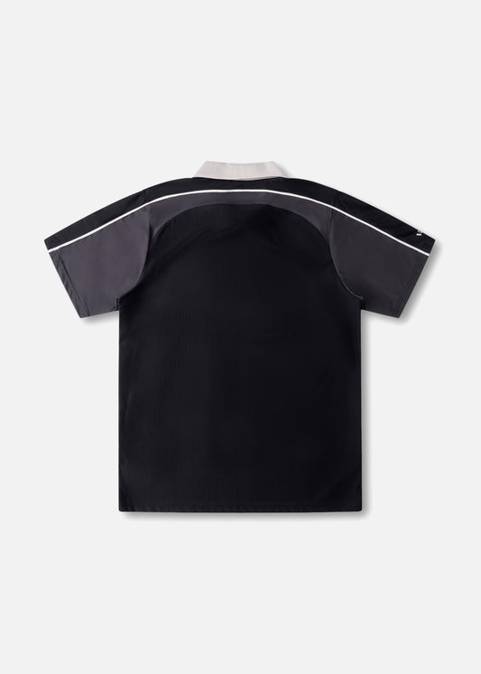 PASSAGE POLO : BLACK CHARCOAL