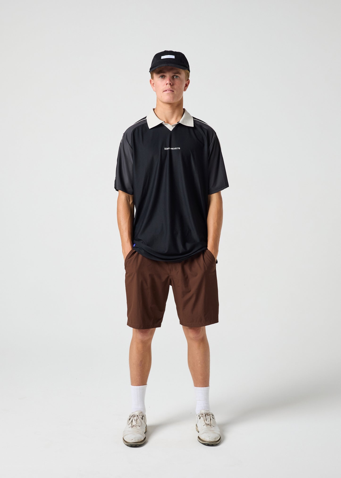 PASSAGE POLO : BLACK CHARCOAL