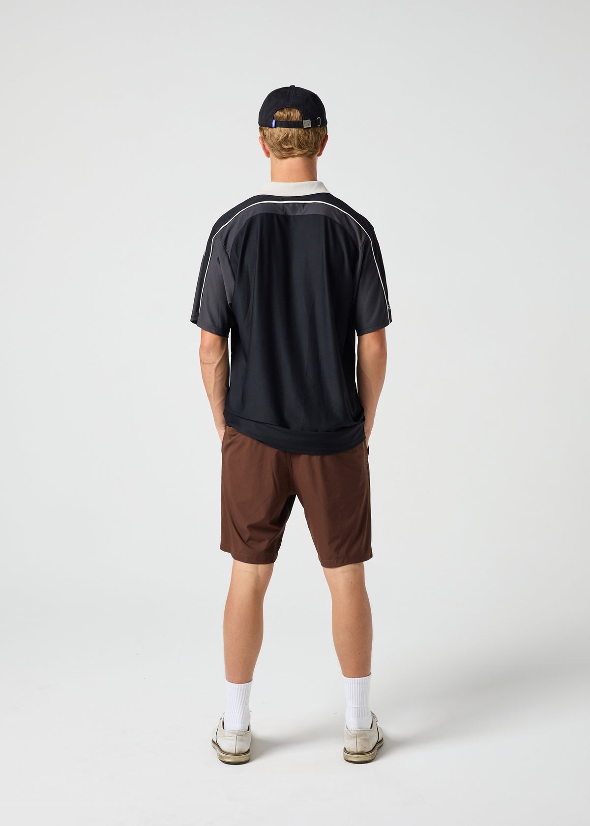 PASSAGE POLO : BLACK CHARCOAL