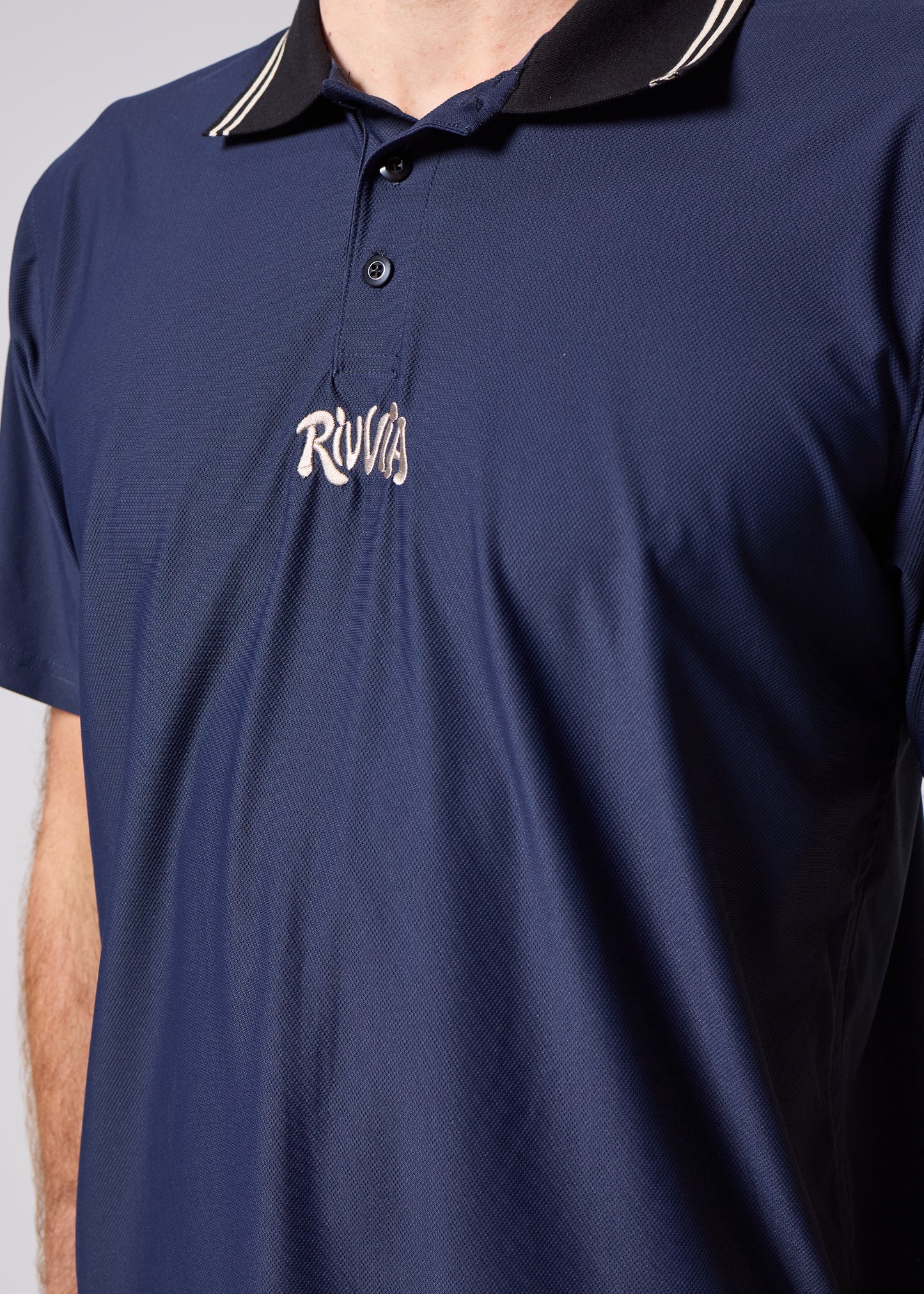 BIG DROP POLO : NAVY