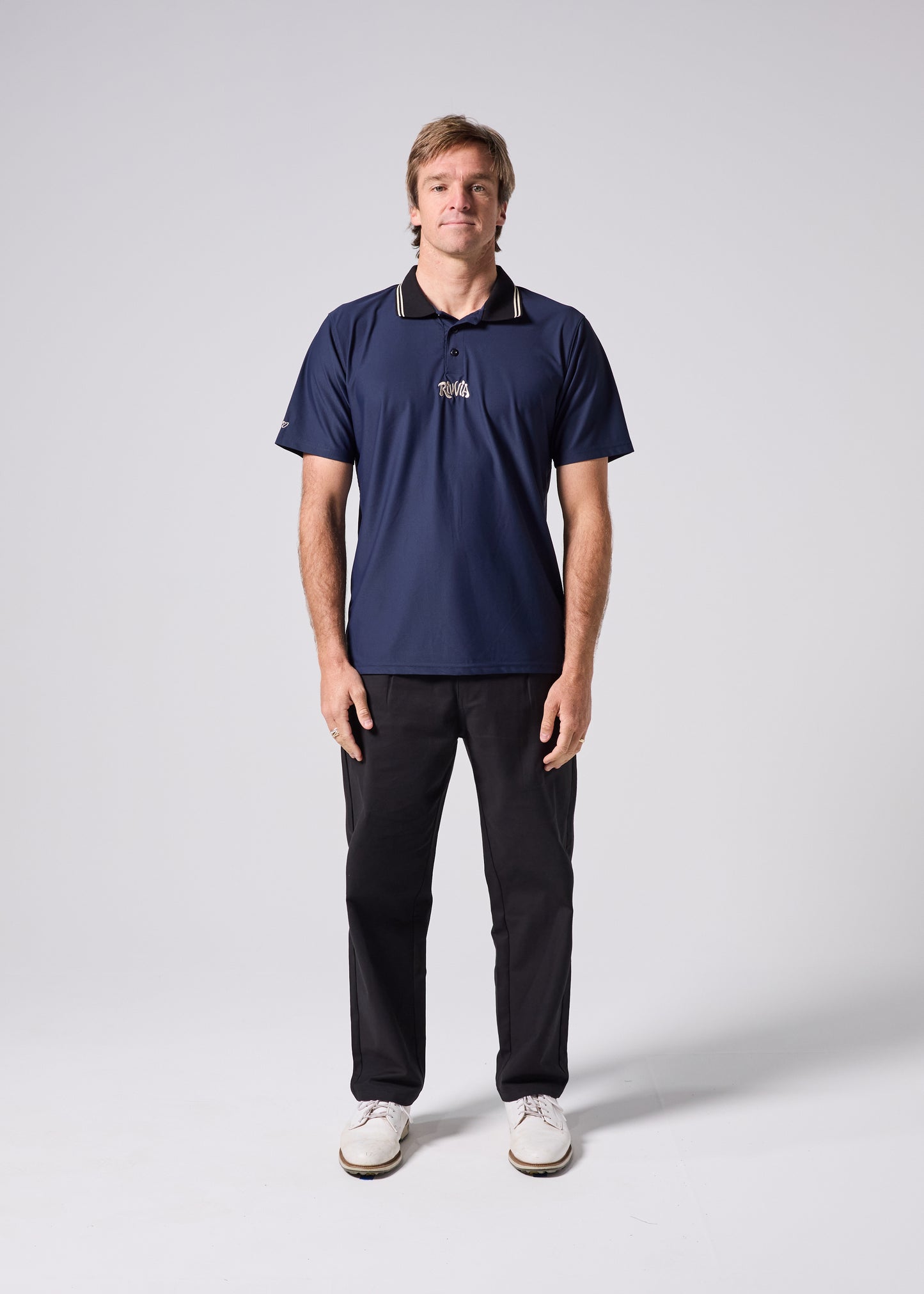 BIG DROP POLO : NAVY