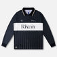 TEAM VV LS POLO : BLACK BONE