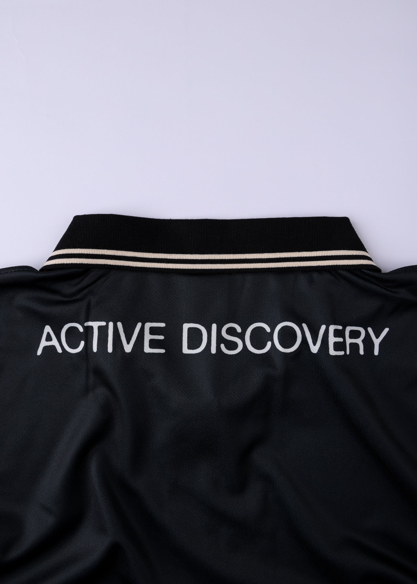 TEAM VV LS POLO : BLACK BONE