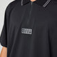 BOX LOGO POLO : BLACK