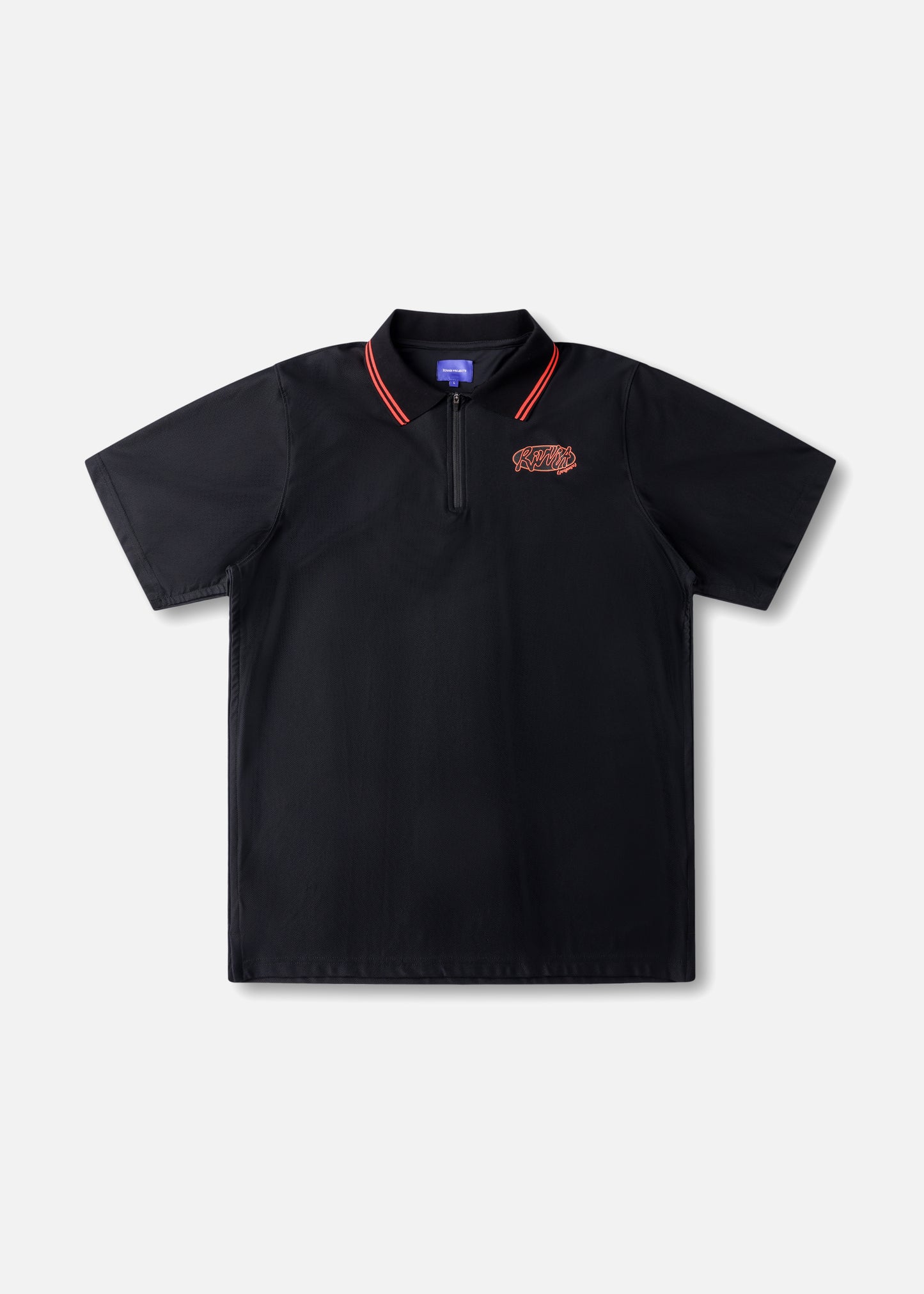 OVAL GRAF POLO : BLACK