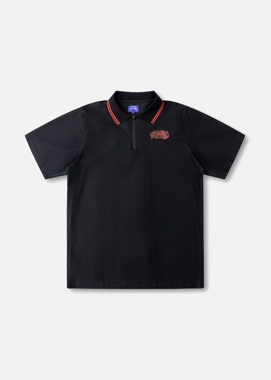 OVAL GRAF POLO : BLACK