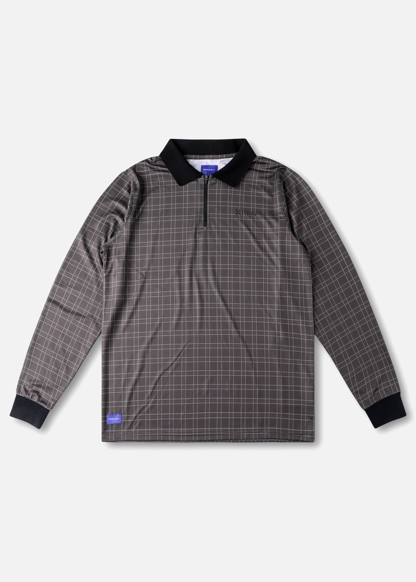 HOUND LS POLO : BROWN HOUNDSTOOTH