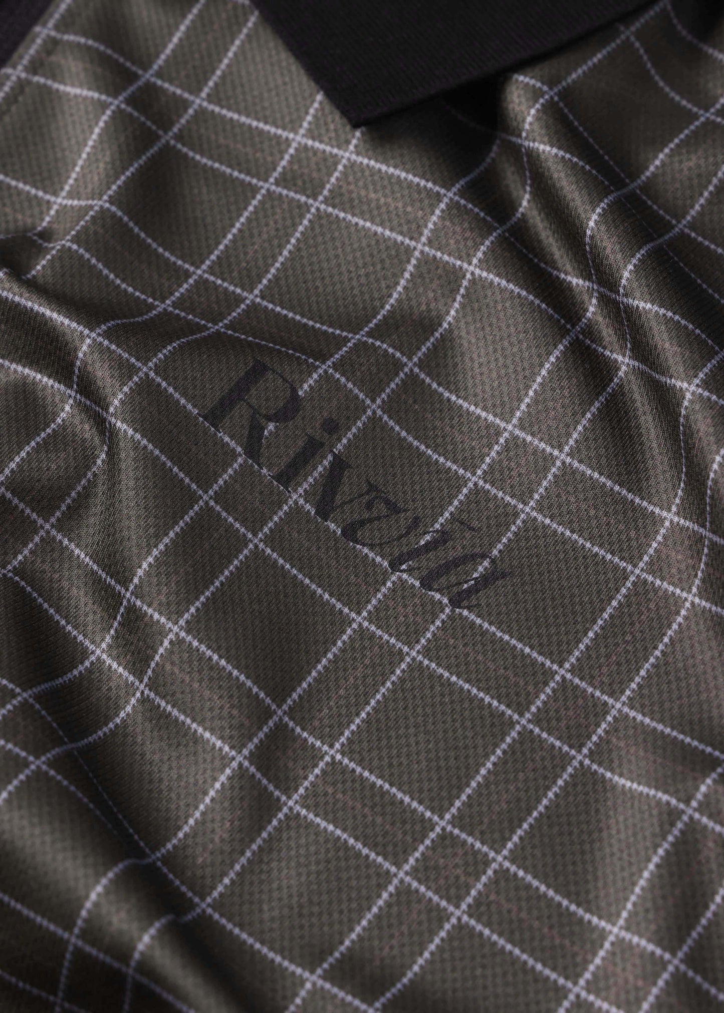 HOUND LS POLO : BROWN HOUNDSTOOTH