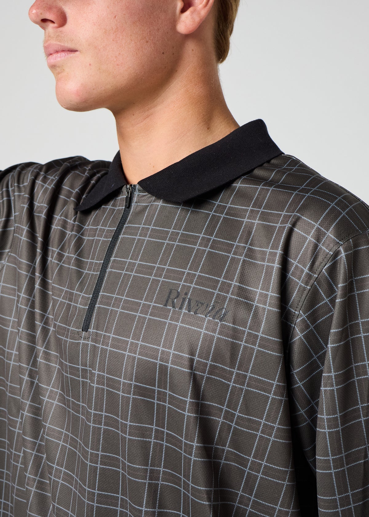 HOUND LS POLO : BROWN HOUNDSTOOTH