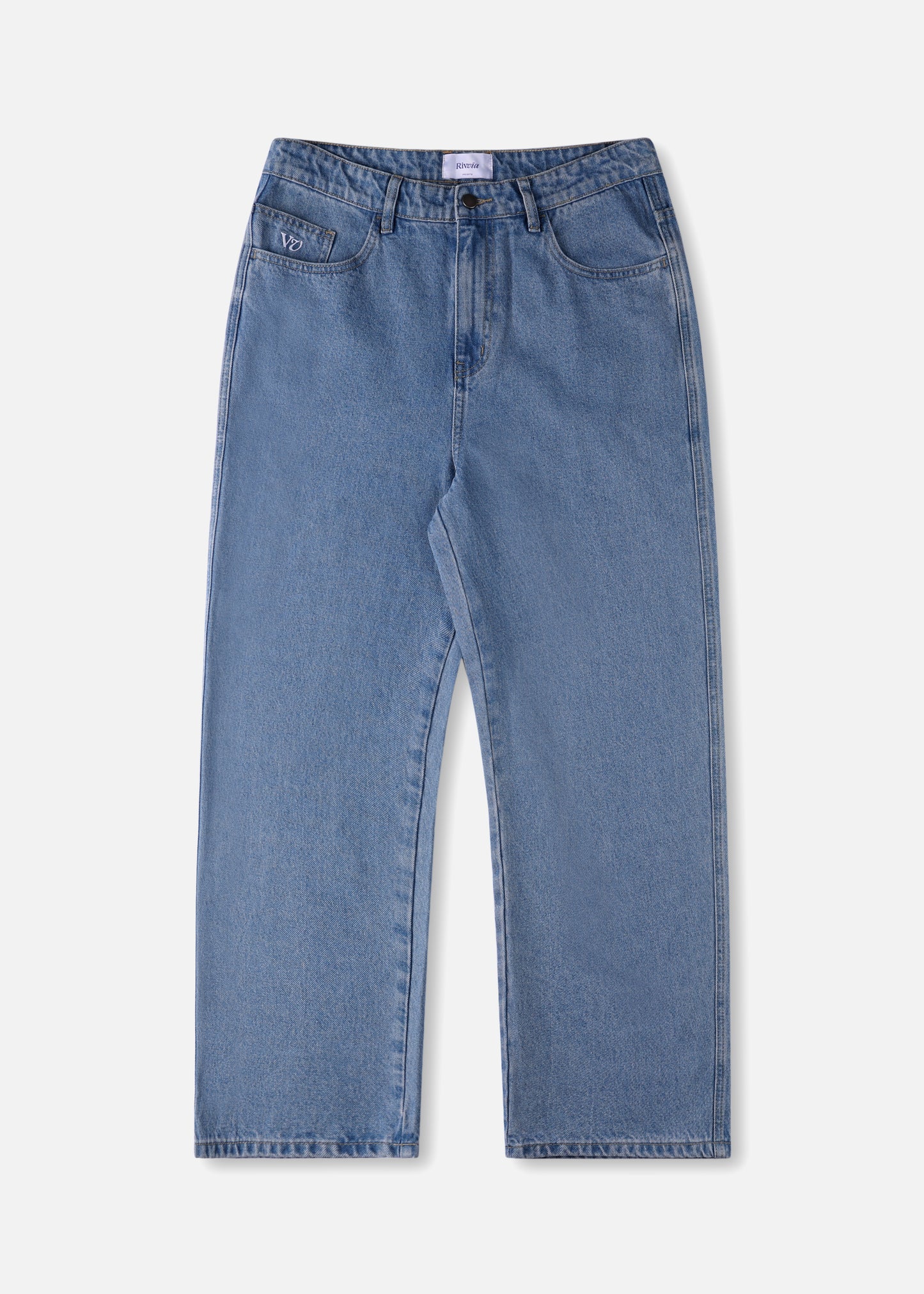 VV CLASS DENIM PANT : WORN BLUE