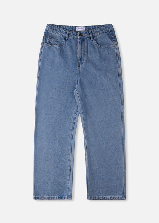 VV CLASS DENIM PANT : WORN BLUE