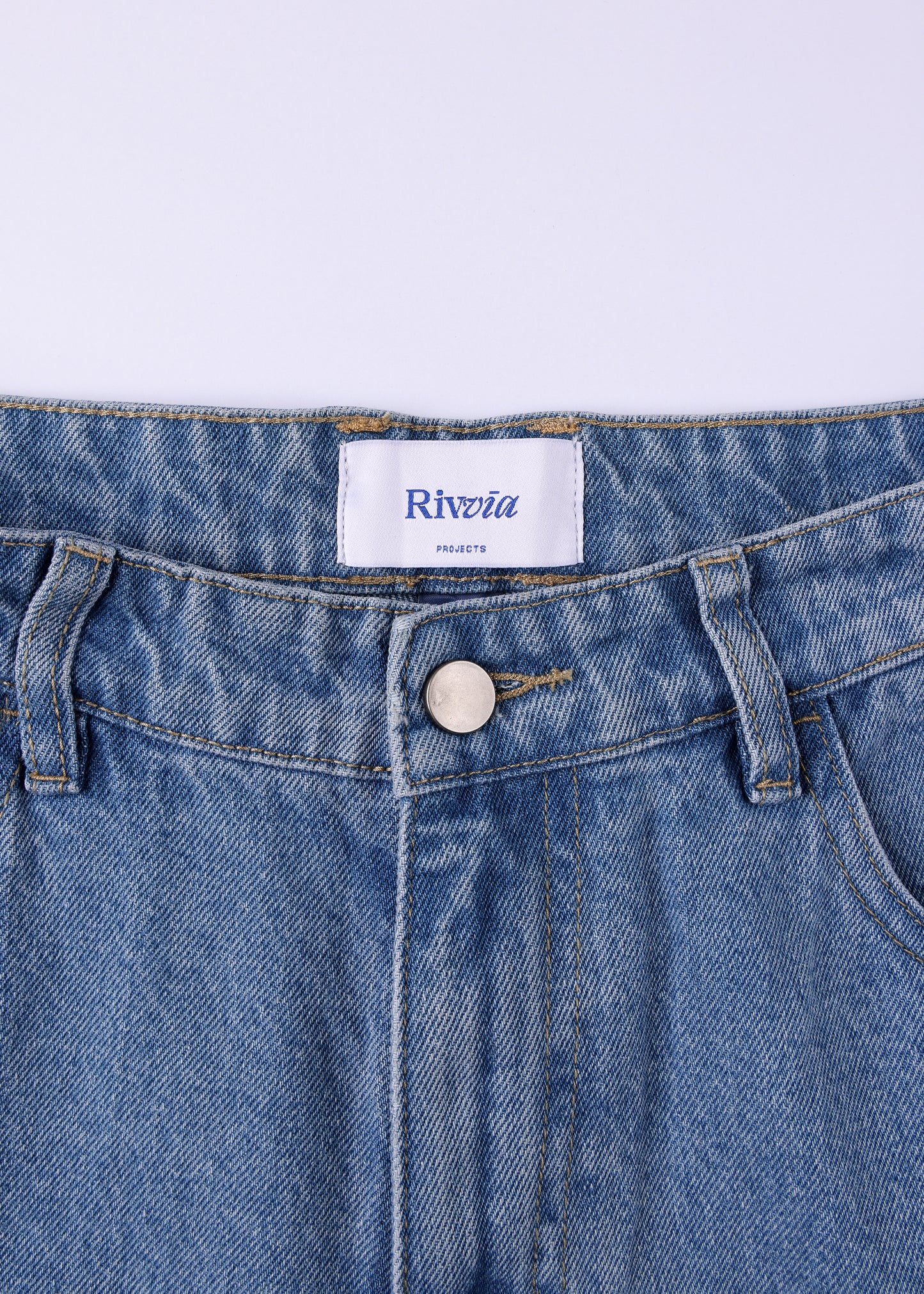 VV CLASS DENIM PANT : WORN BLUE