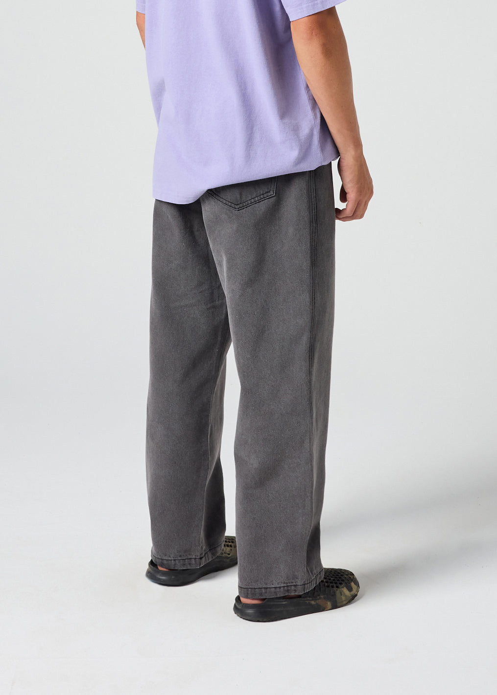DAILY DENIM PANT : BLACK WASH