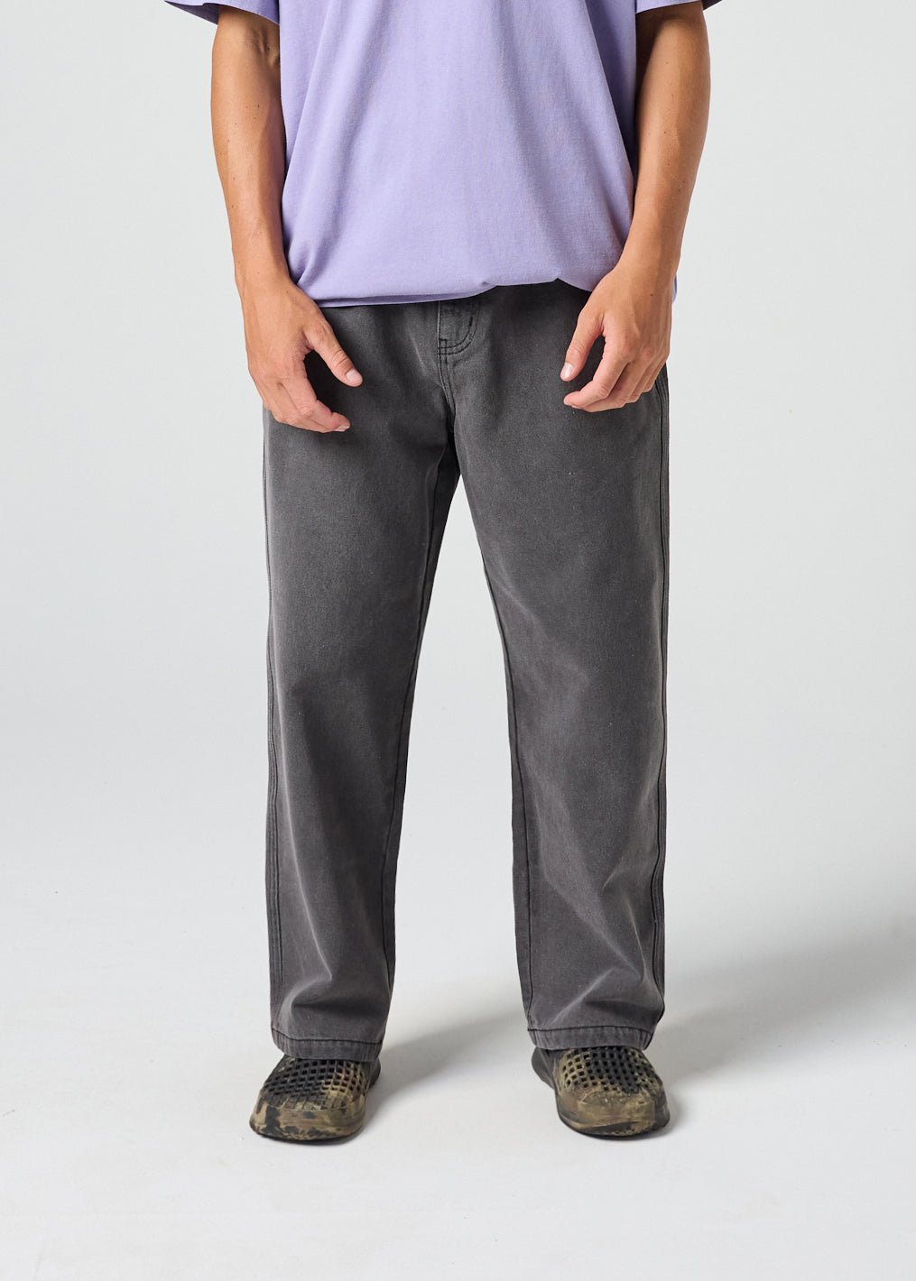 DAILY DENIM PANT : BLACK WASH