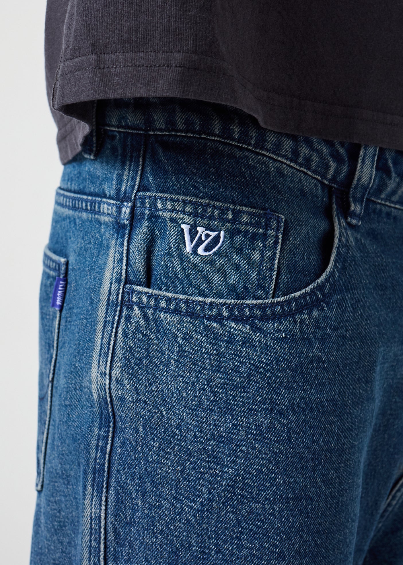 DAILY DENIM PANT : DARK BLUE WASH