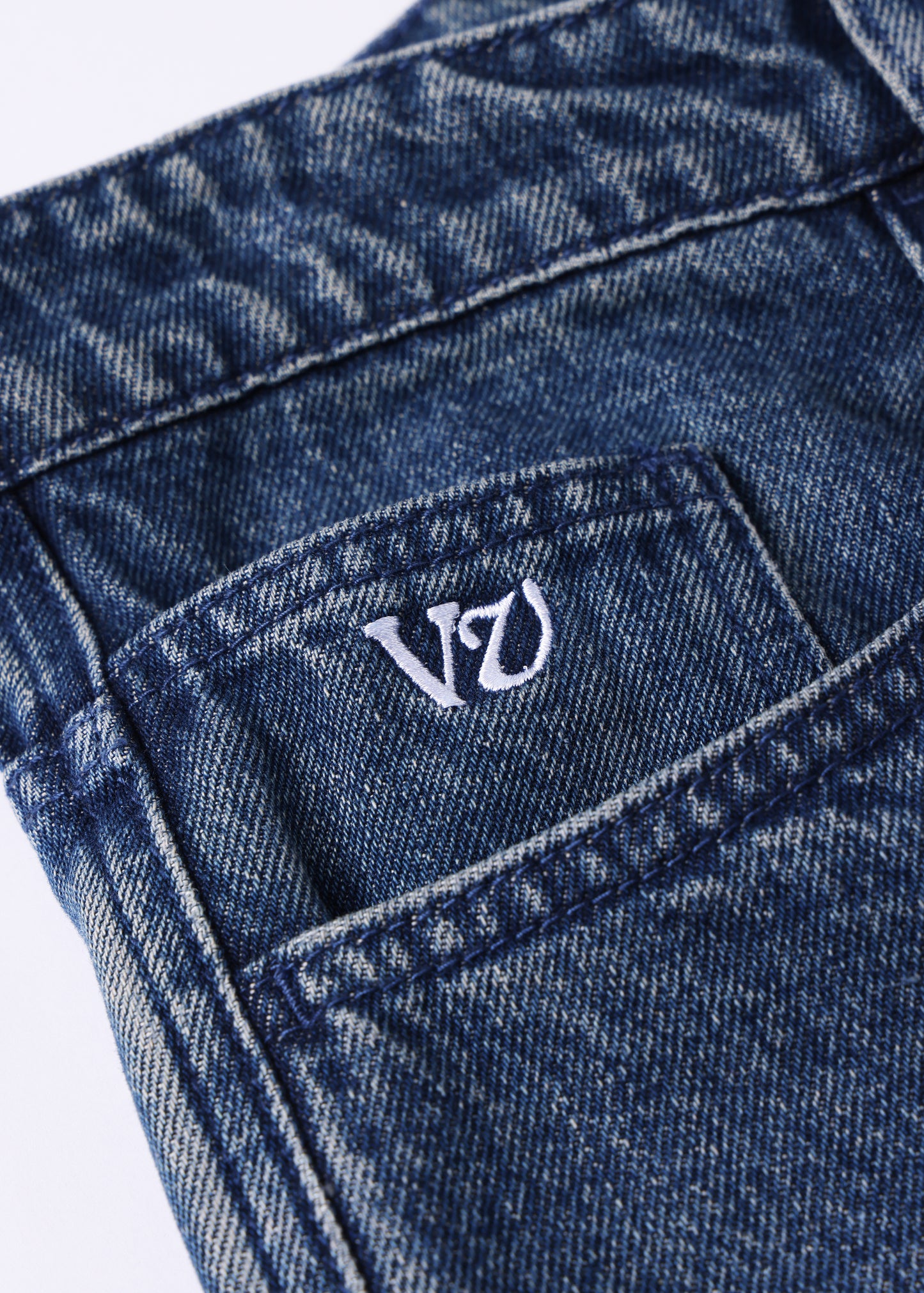 DAILY DENIM PANT : DARK BLUE WASH
