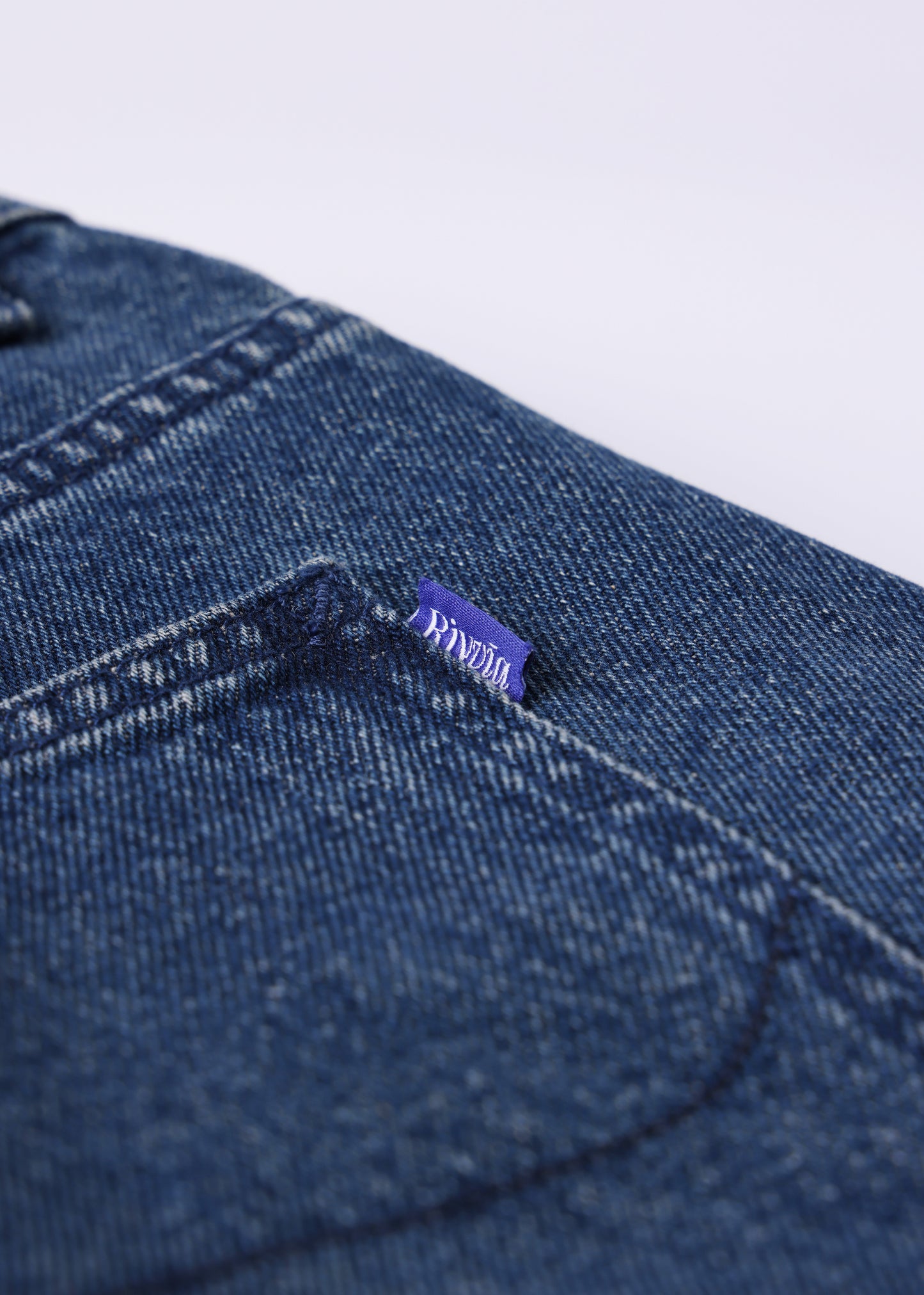 DAILY DENIM PANT : DARK BLUE WASH