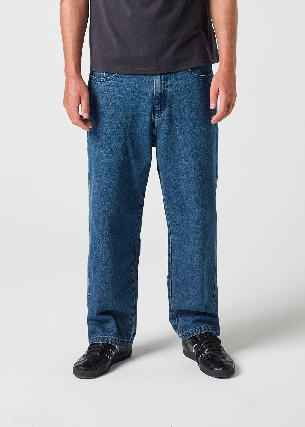 DAILY DENIM PANT : DARK BLUE WASH