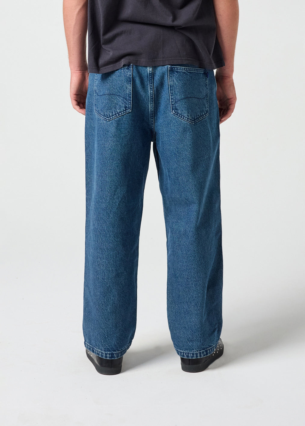 DAILY DENIM PANT : DARK BLUE WASH