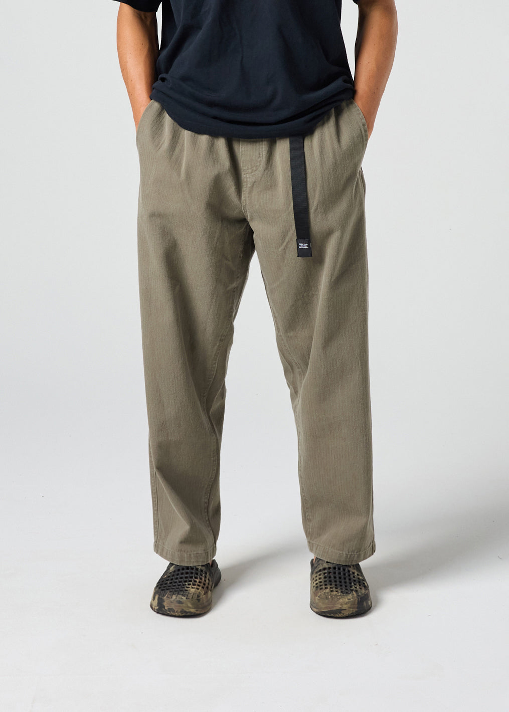 PROJECT WASHED PANT : ARMY