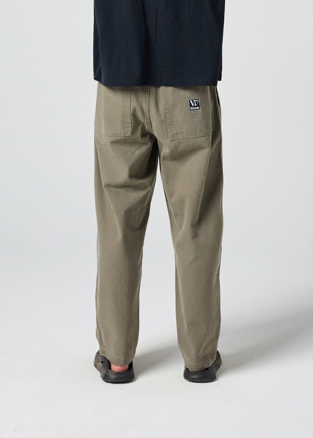 PROJECT WASHED PANT : ARMY