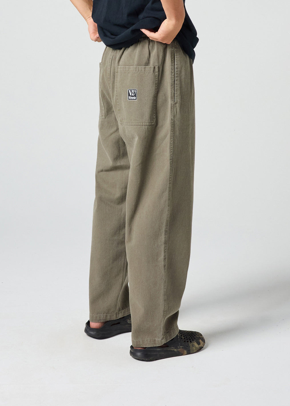 PROJECT WASHED PANT : ARMY