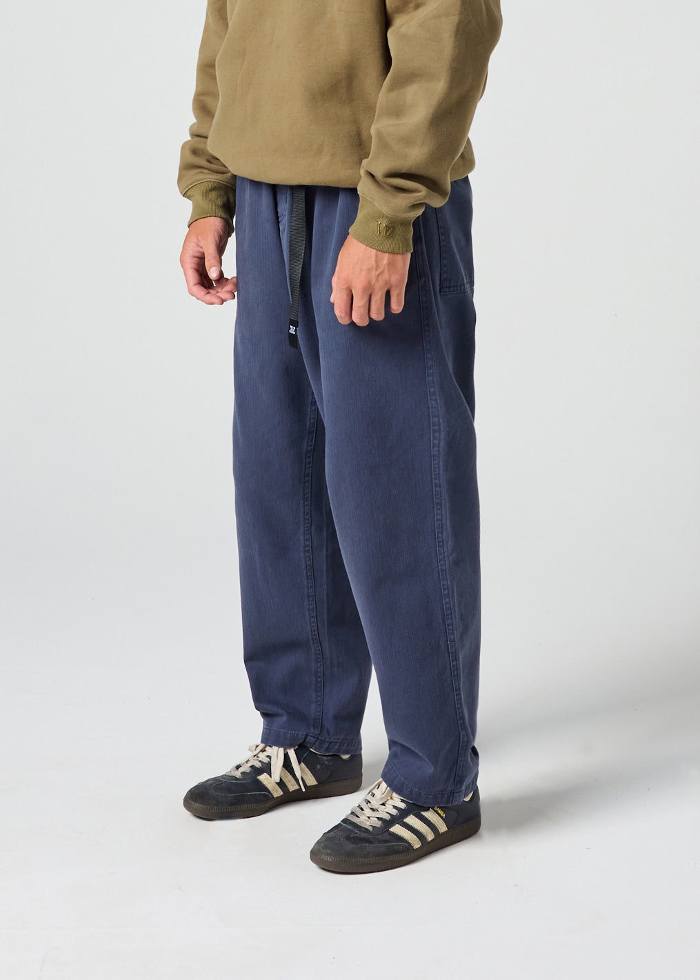 PROJECT WASHED PANT : NAVY