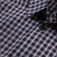 UNCOMMON CHECK SS SHIRT : BLUE
