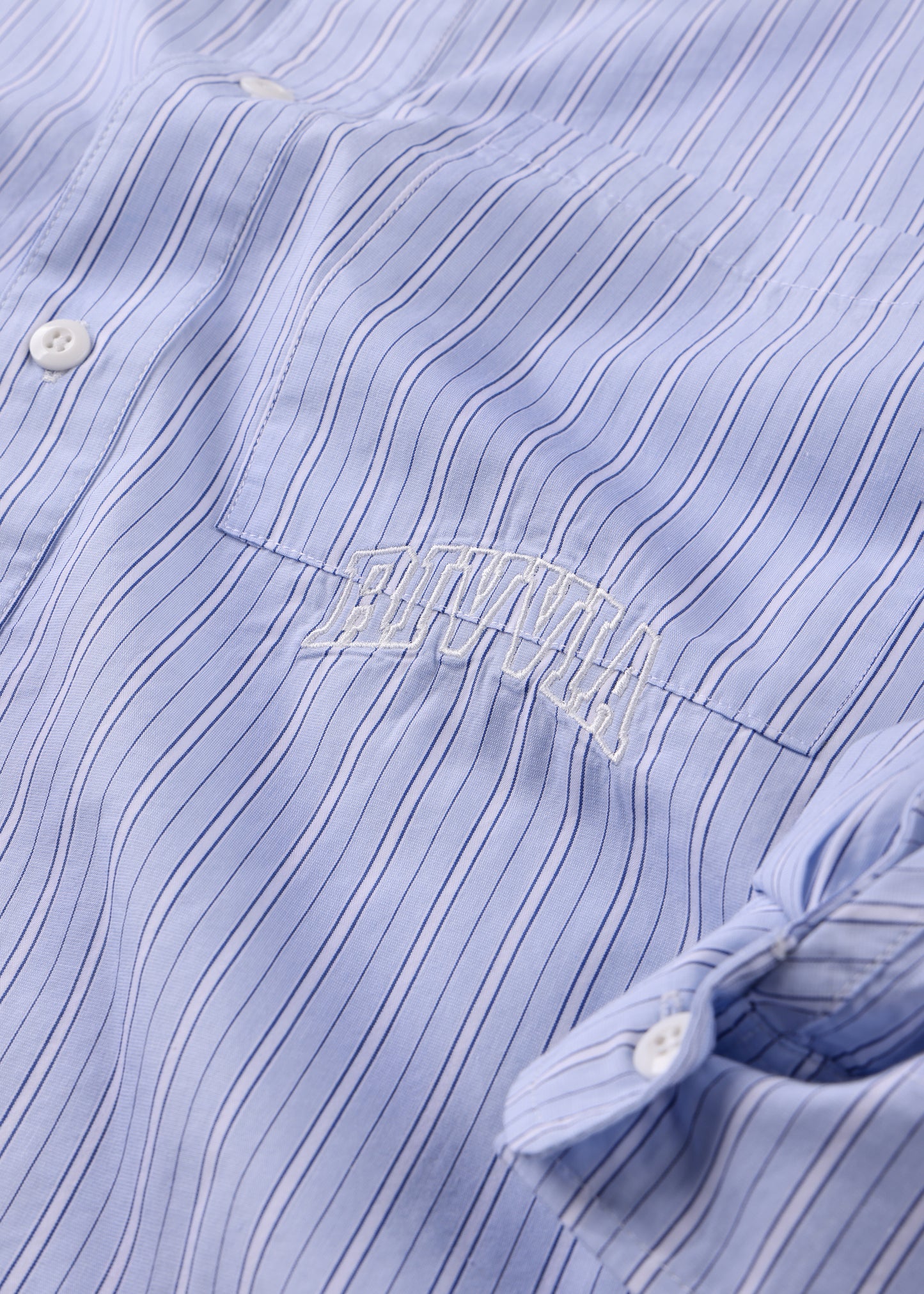 VV CLASS LS SHIRT : BLUE WHITE
