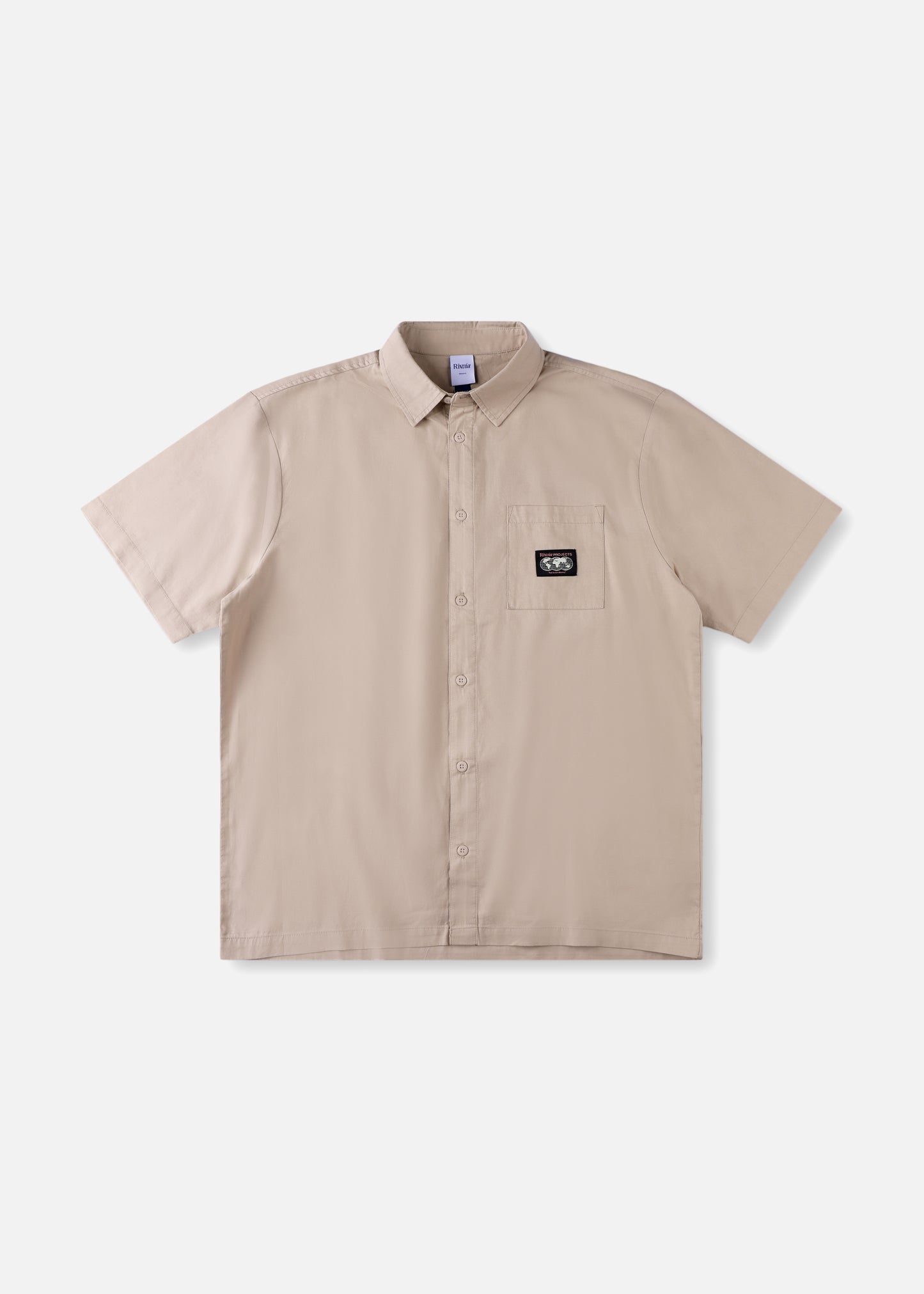 VV WORLD CONNECTION SS SHIRT : BONE
