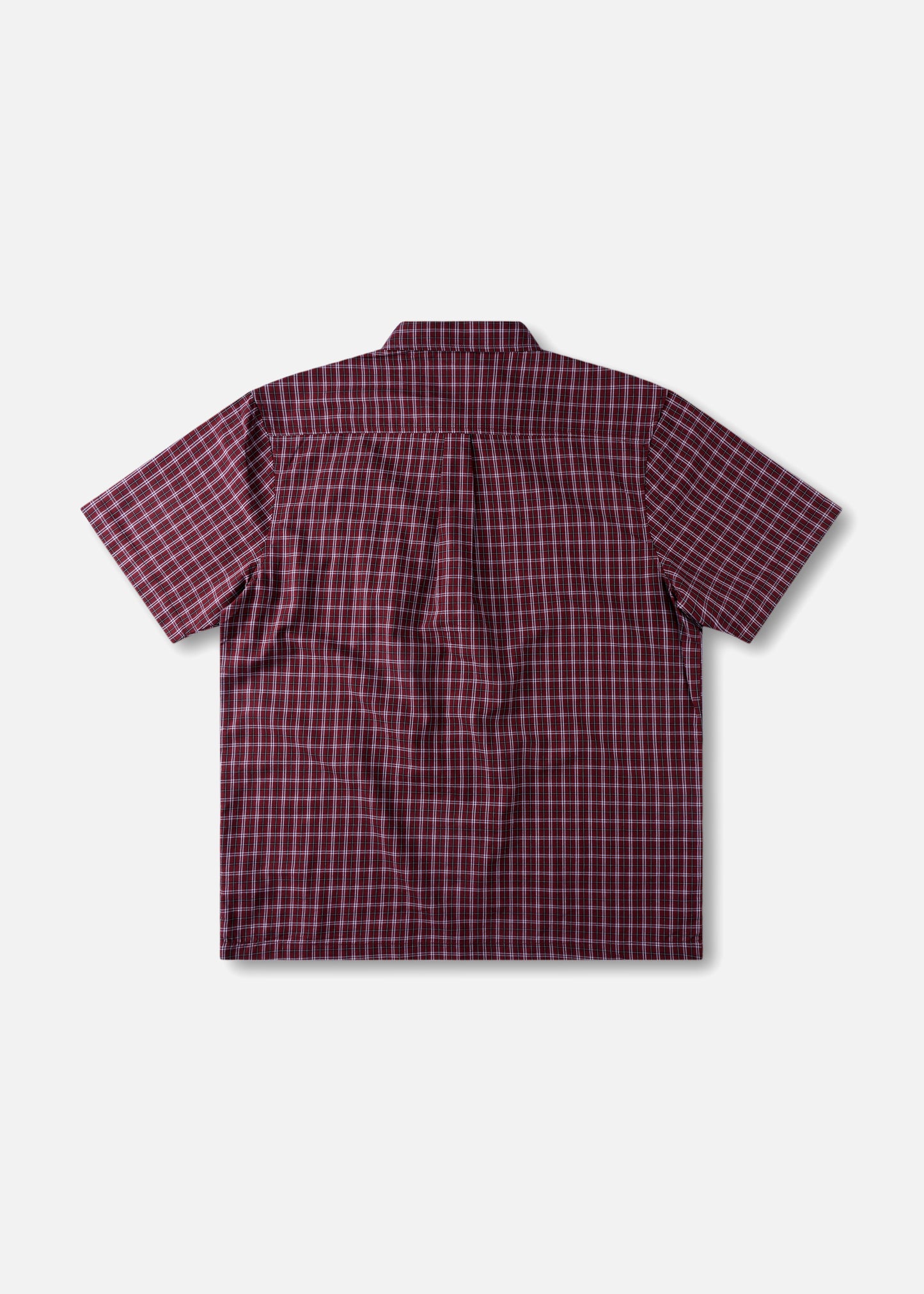 VV CHECK SHIRT : MAROON