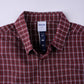 VV CHECK SHIRT : MAROON