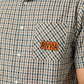 BOX LOGO SS SHIRT : GREEN CHECK