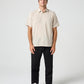 OPEN MIND CHECK SS SHIRT : BEIGE CHECK