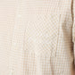 OPEN MIND CHECK SS SHIRT : BEIGE CHECK