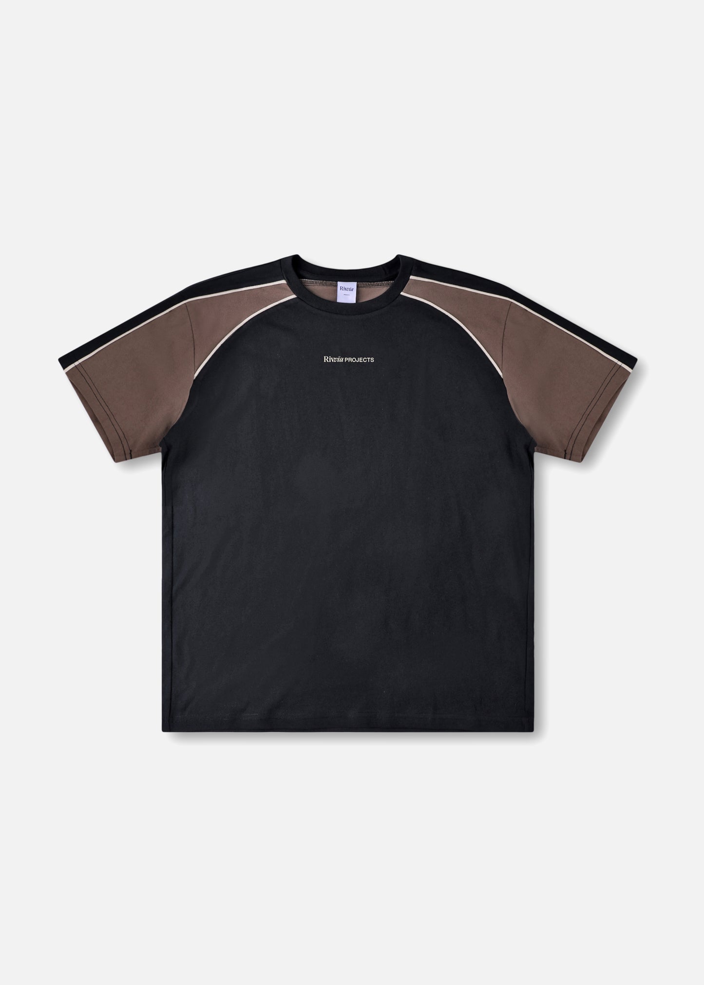 PASSAGE T-SHIRT : BLACK BROWN